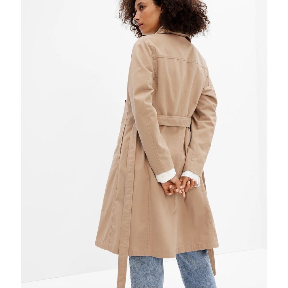 GAP Factory Trench Coat Size S - Picture 9 of 9